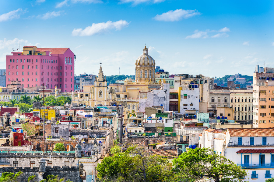 Visit Havana during the warm months.