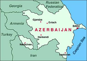 Azerbaijan map