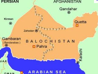 Balochistan map