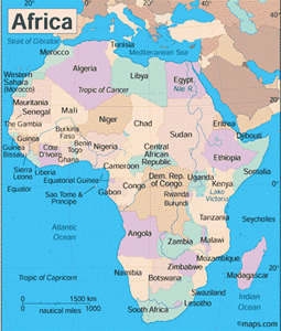 Africa Map