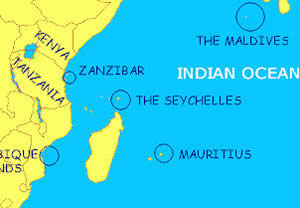 Indian Ocean Map