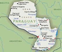 Guarani map