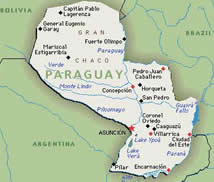 Guarani map
