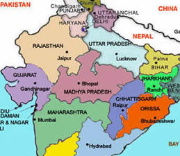 Gujarat map