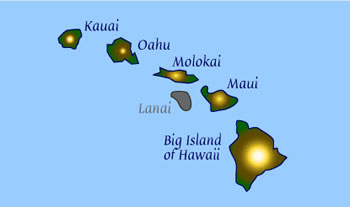 Hawaii map