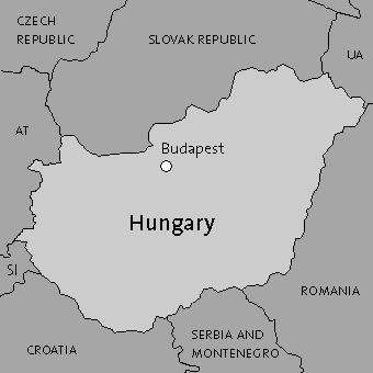 Hungari map