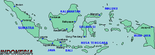 Indonesia map