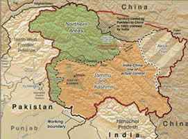 Kashmir map