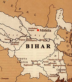 Bihar map