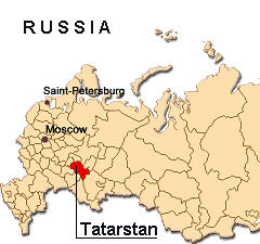 Tatarstan map