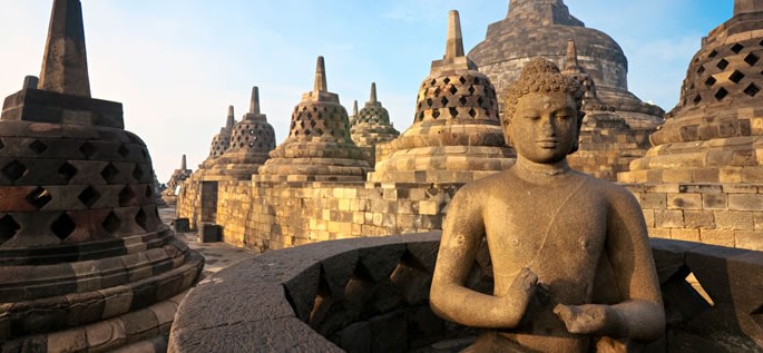 Indonesian (Bahasa Indonesia) language, Borobudur Temple