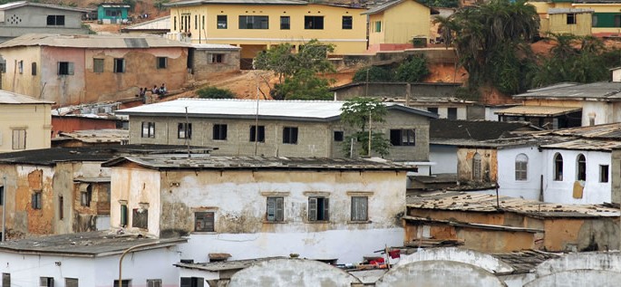 Éwé language, houses in Ghana