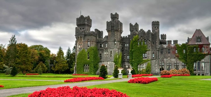 Irish Gaelic language, castle