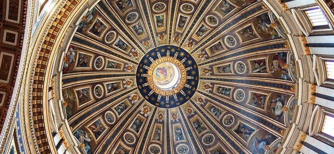 Latin language, St. Peter's Basilica