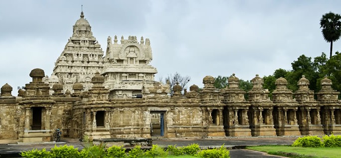 Tamil language, Kailasanathar Temple