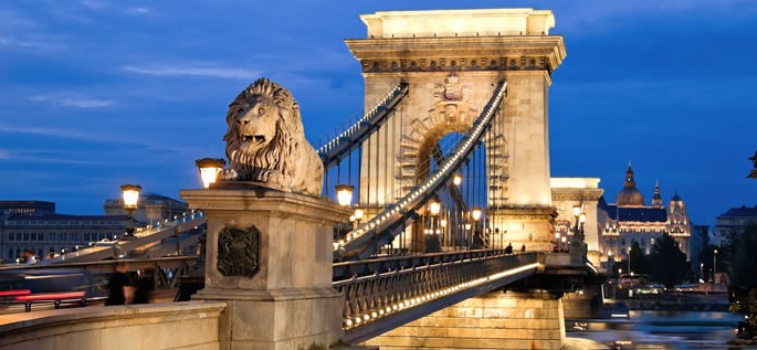 Uralic language family, Széchenyi Chain Bridge in Budapest