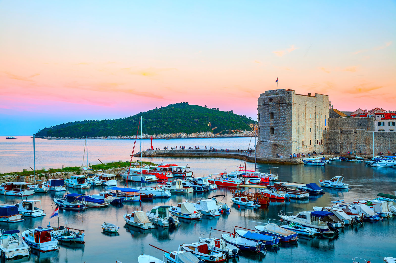 Island of Lokrum in Dubrovnik