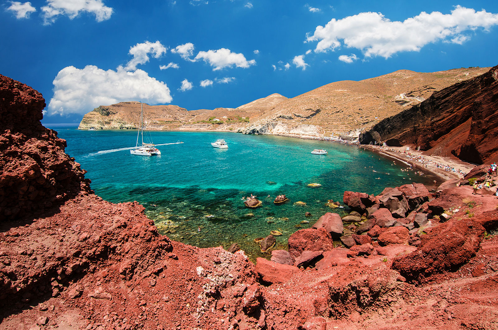 Go for a Swim at Red Beach