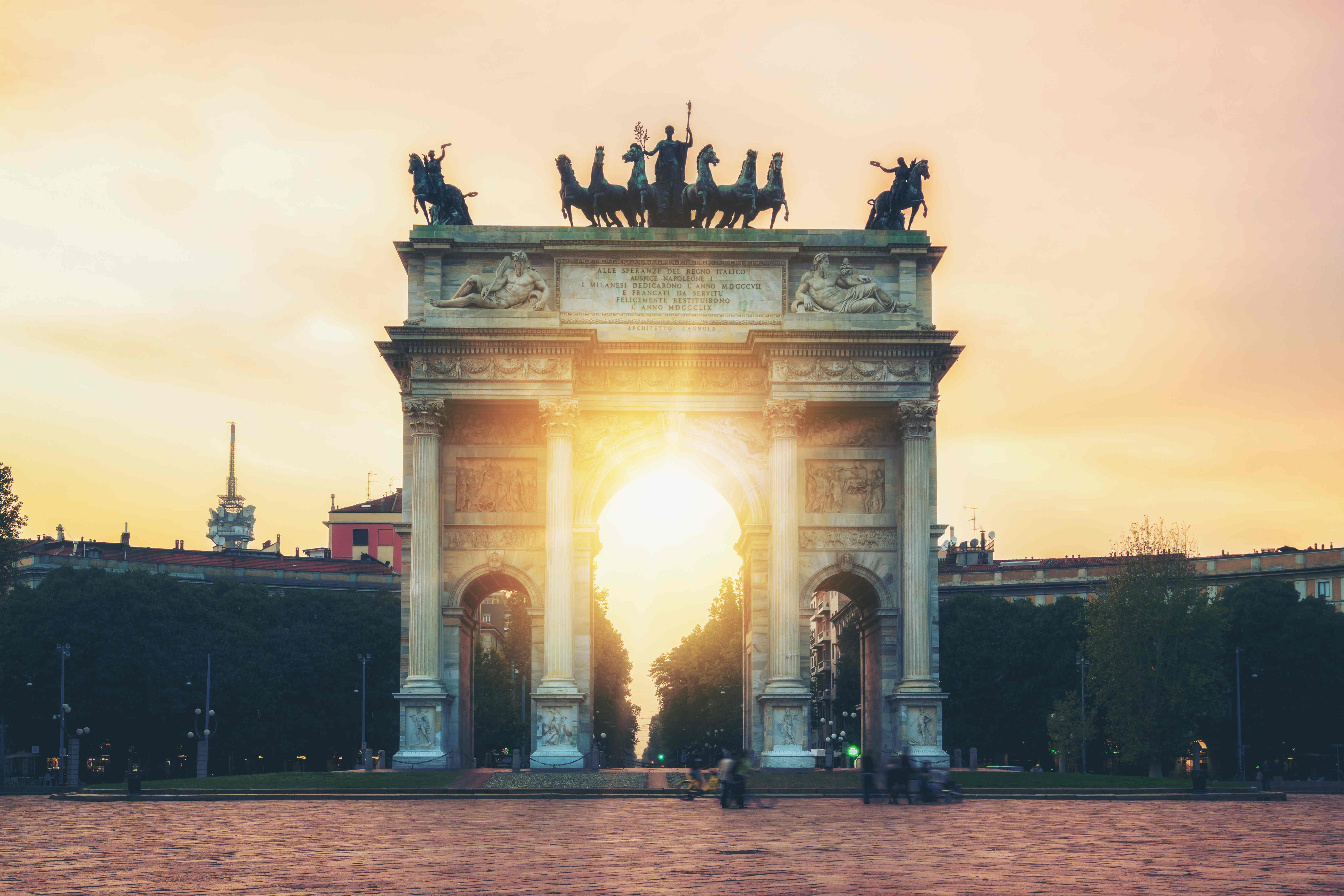 Milano in the summer travel