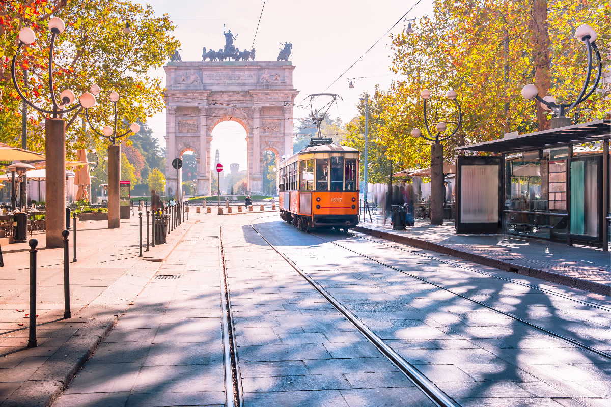 Ride it and then photograph it. The trams are the whole package.