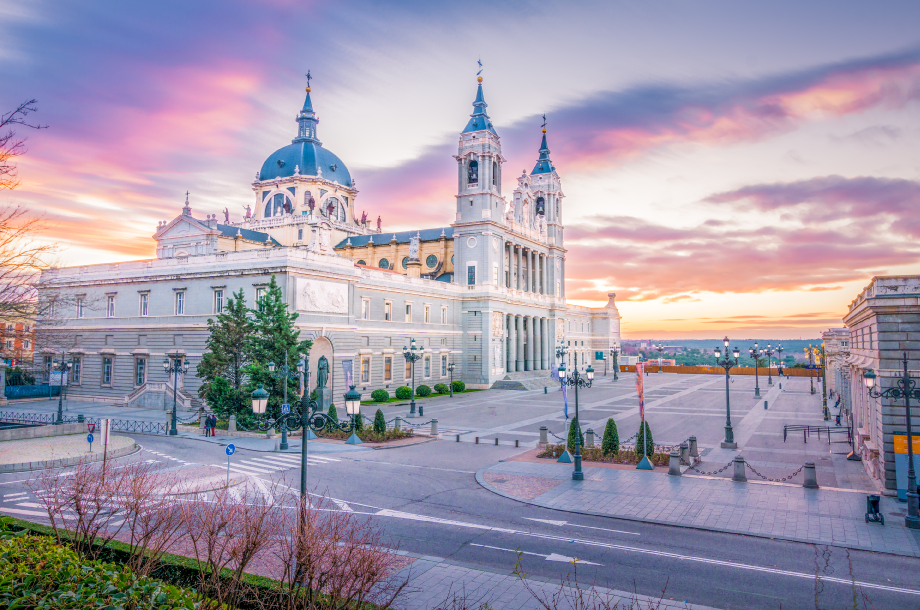 Almudena Cathedral in Madrid