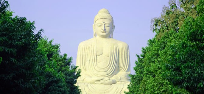 Maithili language, the Great Buddha statue